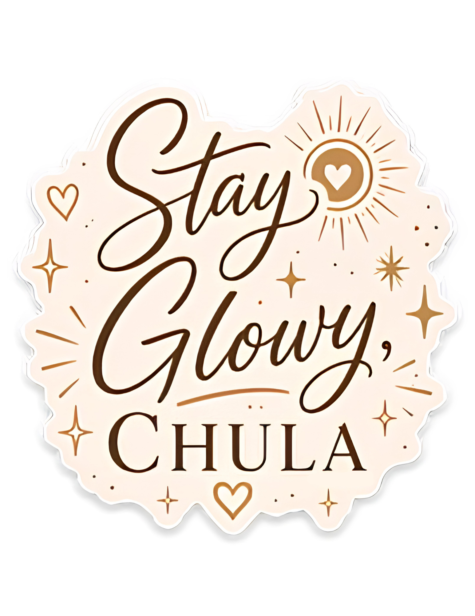 Stay Glowy-Sticker