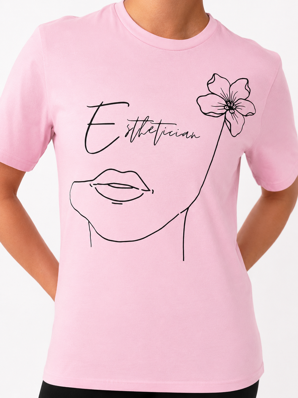 Pink Collar Esti- T-Shirt