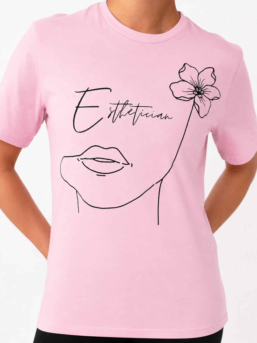 Pink Collar Esti- T-Shirt