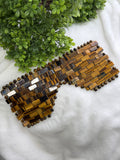 Natural Crystal Eye Mask- Tiger Eye